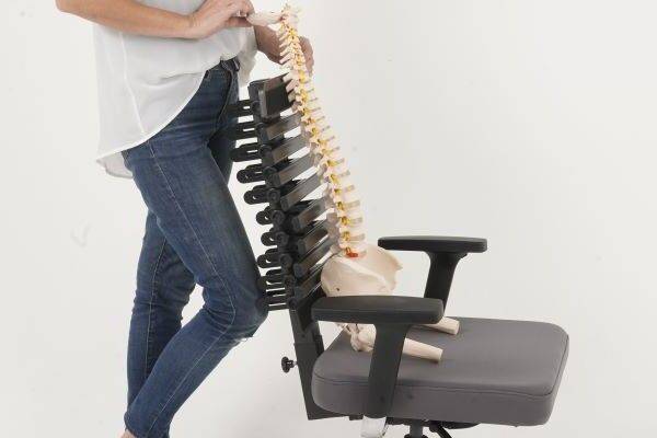 Cadeira Ergonômica Confortável para Coluna. Postura e Saúde