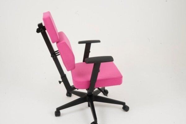 Cadeira Ergonômica com Apoio Lombar e Encosto Reclinável