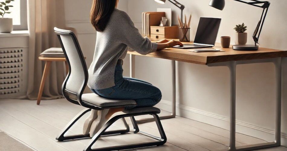 Cadeira para Trabalhar Ajoelhado. Vantagens e Desvantagens das kneeling chairs