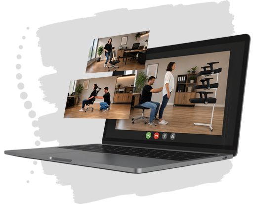 Compra Presencial de Cadeira Ergonômica Spalt